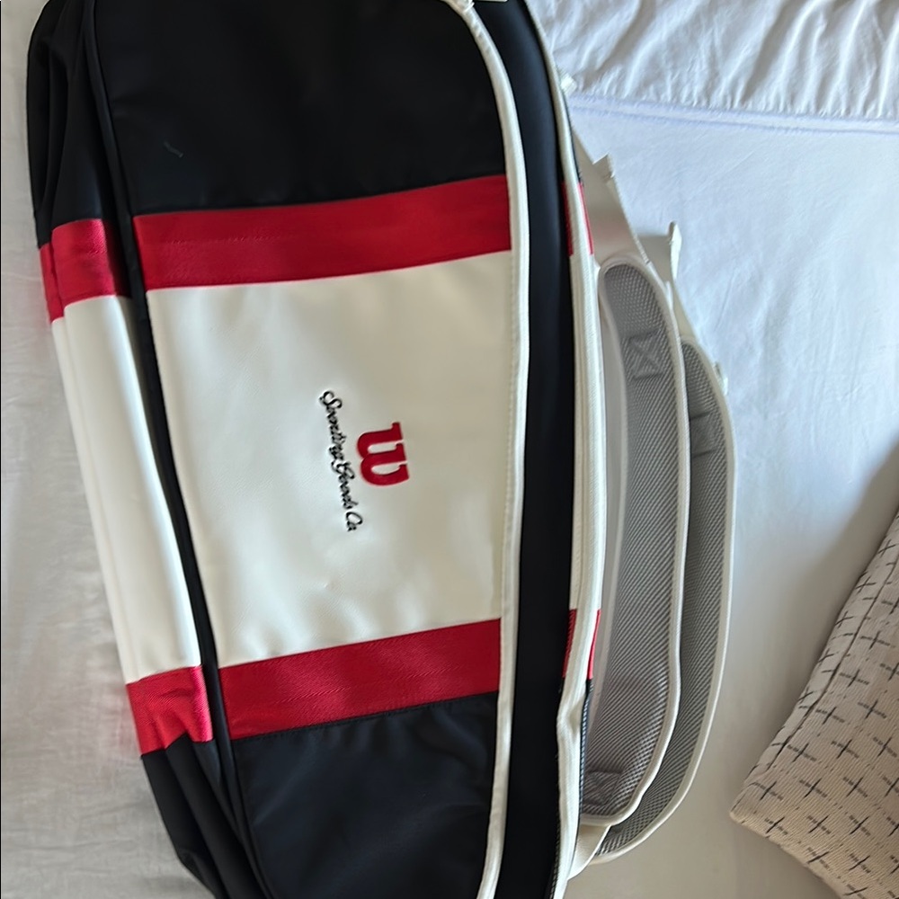Brand new Wilson Black and Red tennis bag